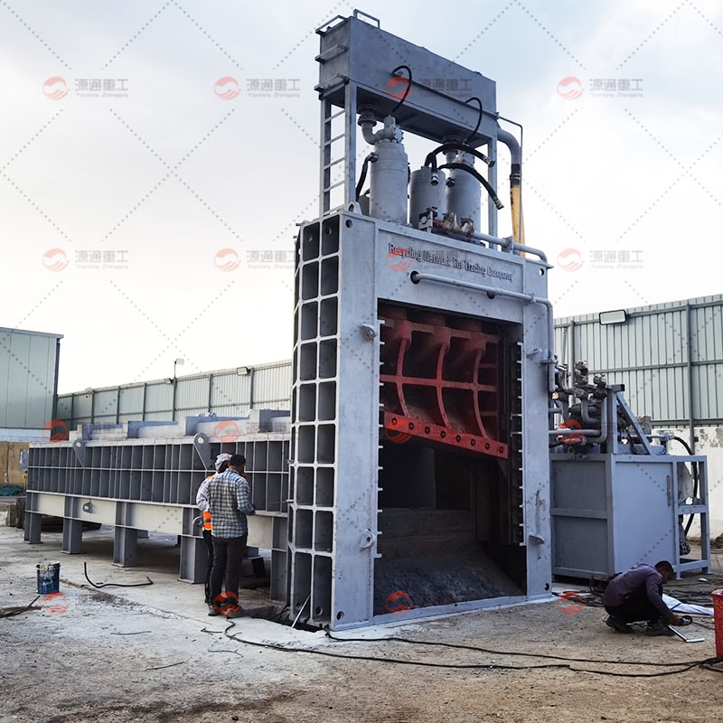Cizalla de pórtico hidráulica totalmente automática de 800 toneladas